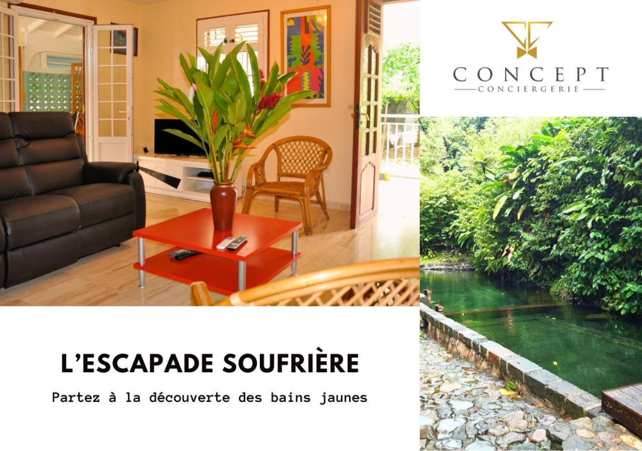 L'Escapade Soufriere Saint-Claude Exterior foto